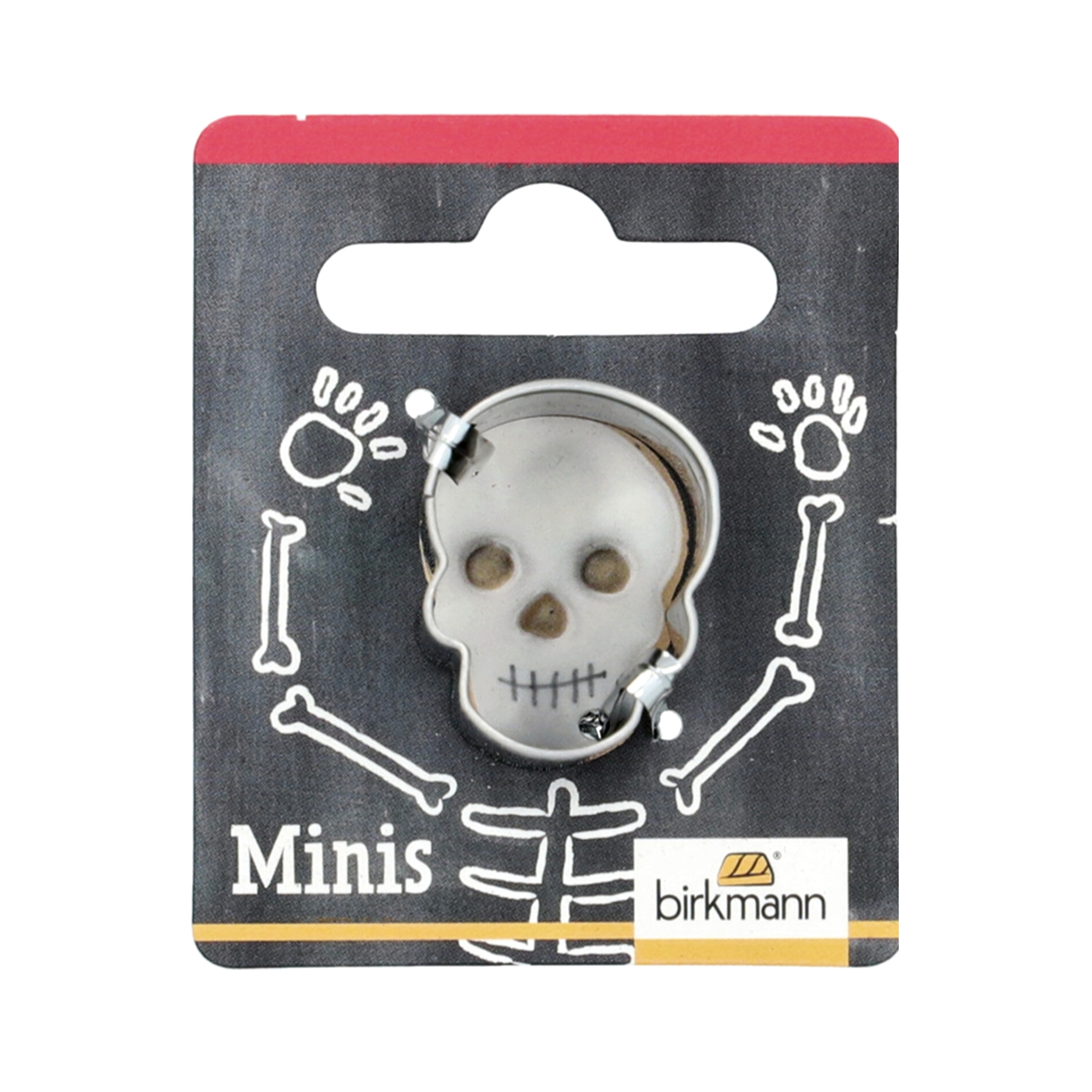 Birkmann - Mini cookie cutter - skull - 2.5 cm