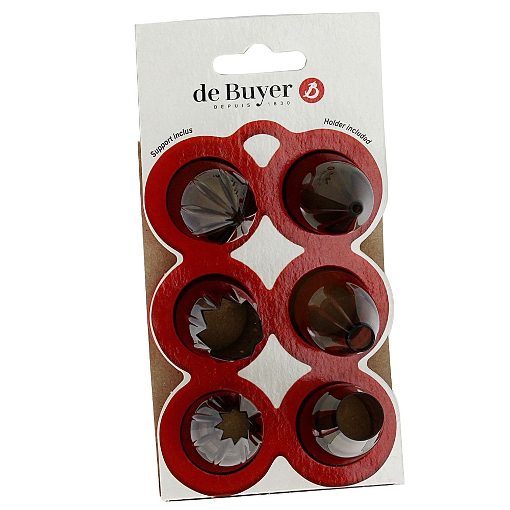 de Buyer - Set of 6 nozzles STARTER