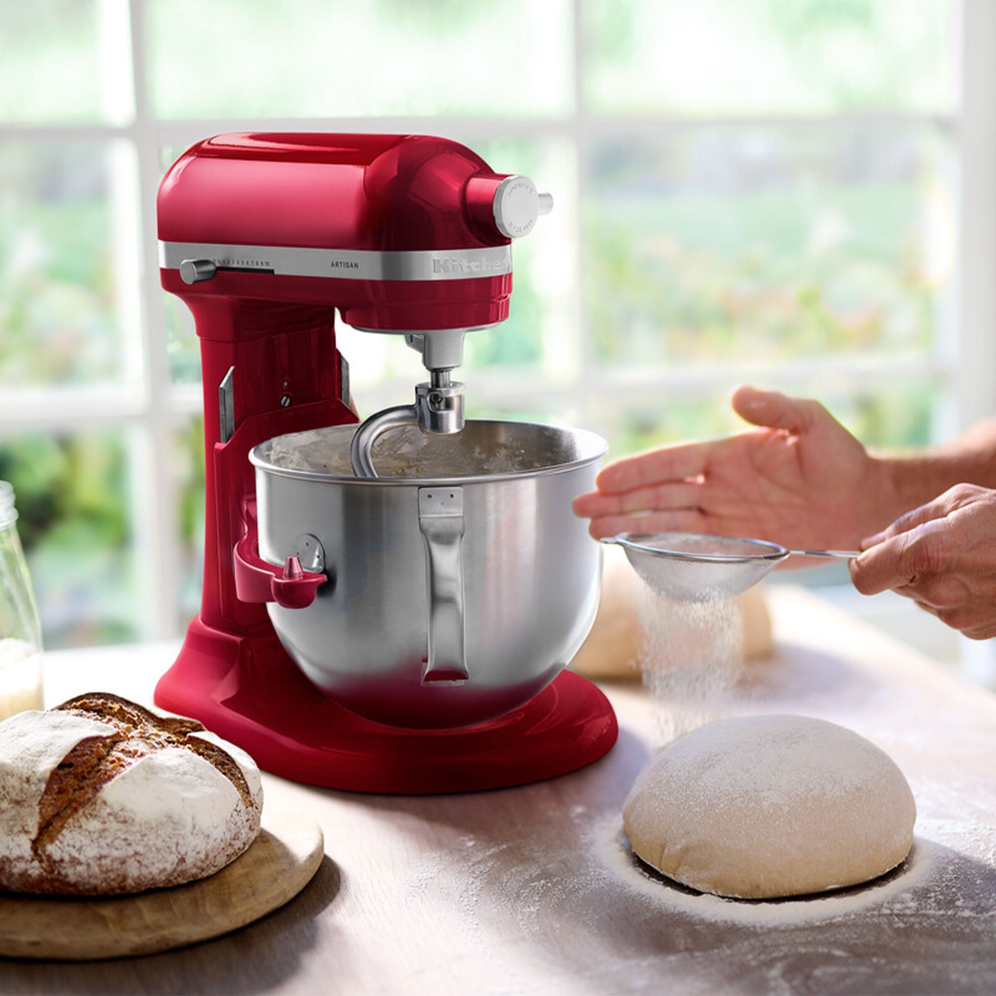 KitchenAid - Stand Mixer 6.6 L Artisan - Candy Apple