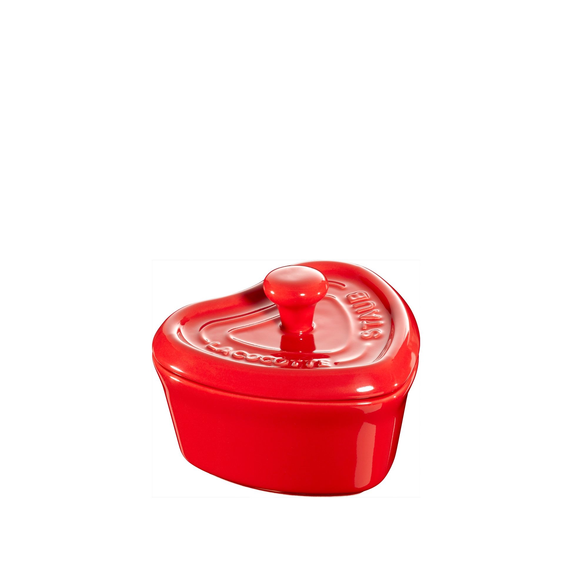 STAUB - Heart Mini Cocotte | 10 cm | cherry red