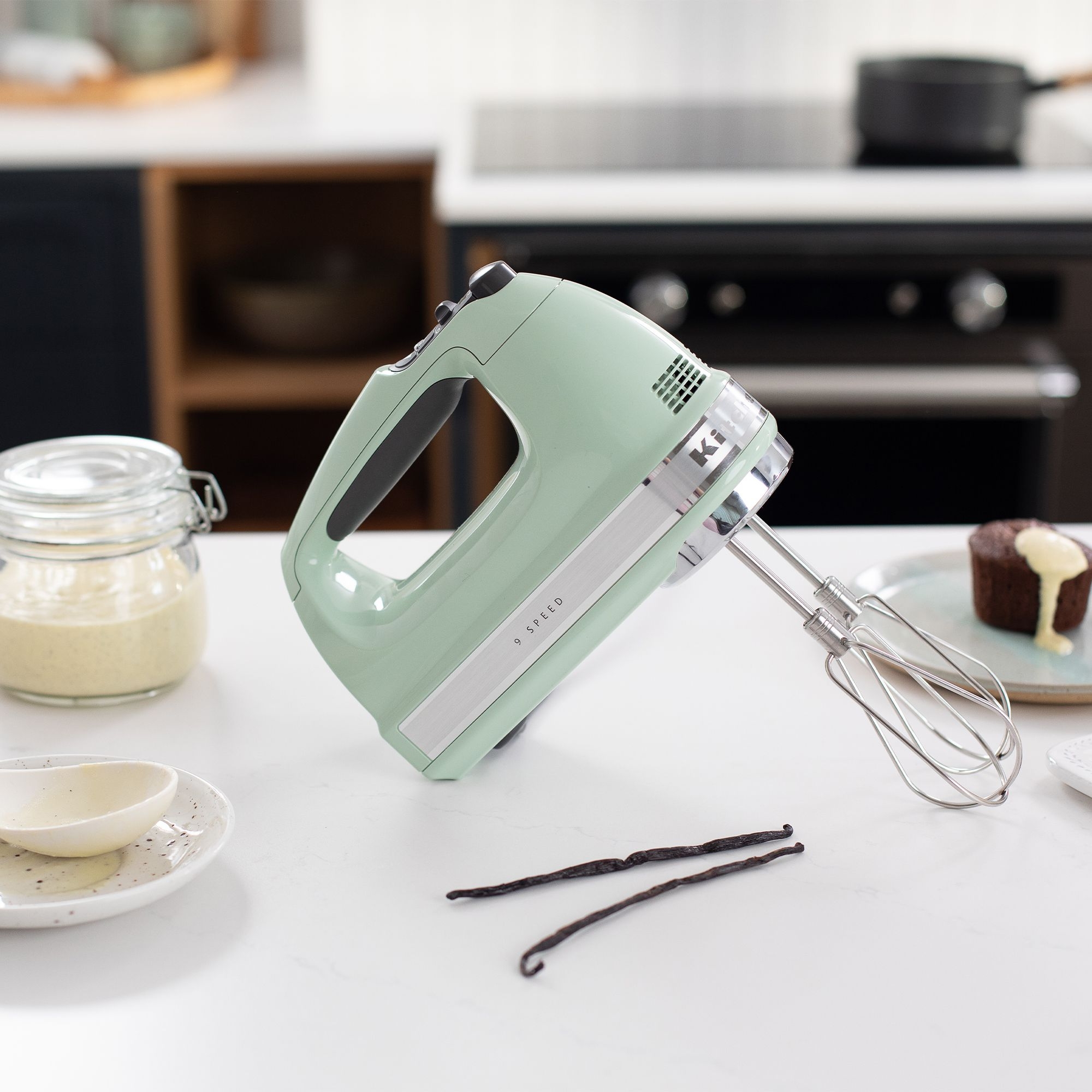 KitchenAid - Handmixer - Pistazie