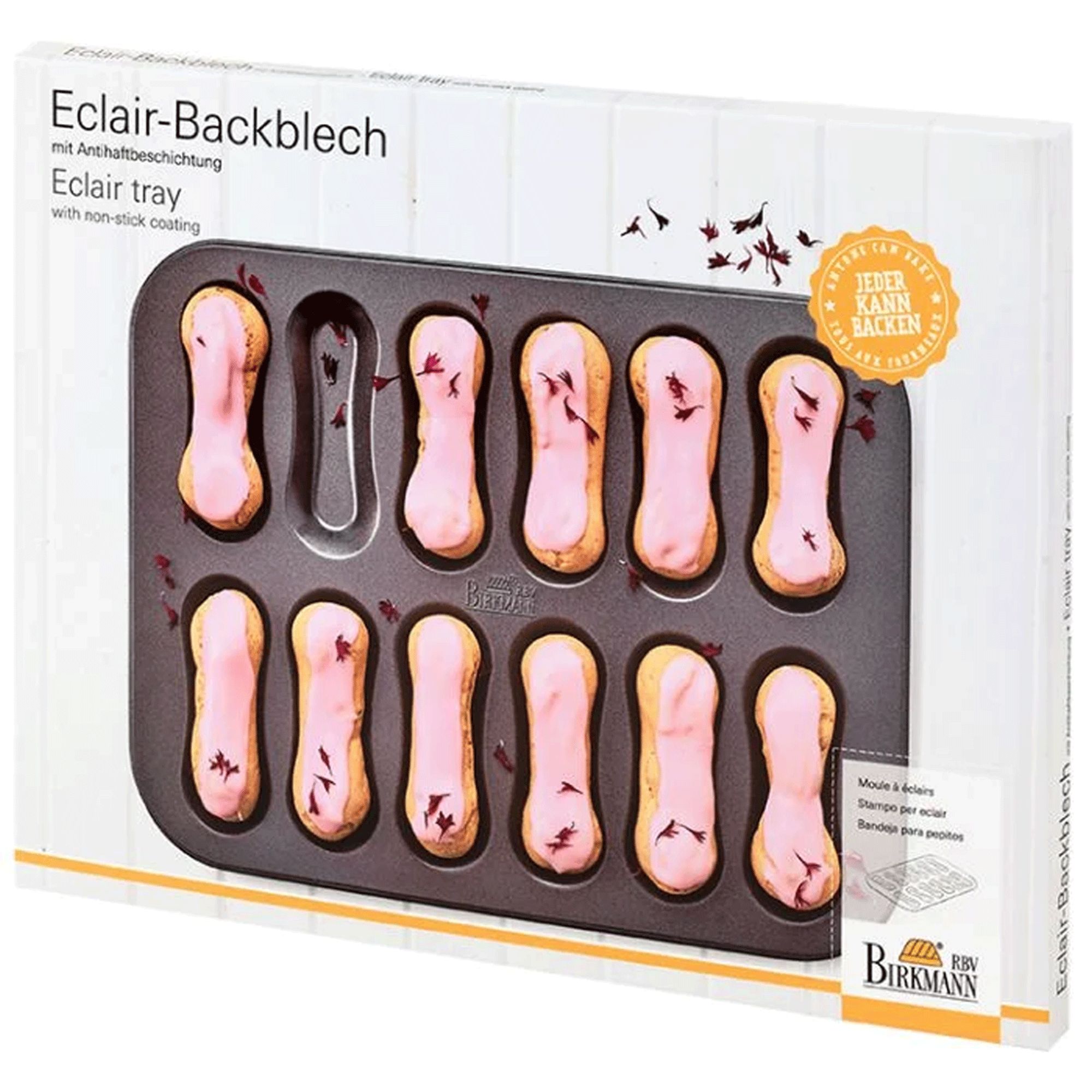 RBV Birkmann - Eclair-Backblech / 12-fach