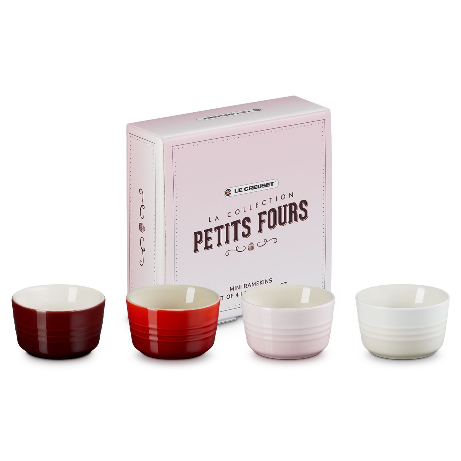 Le Creuset - 4-er Set Mini Förmchen - Petits Fours