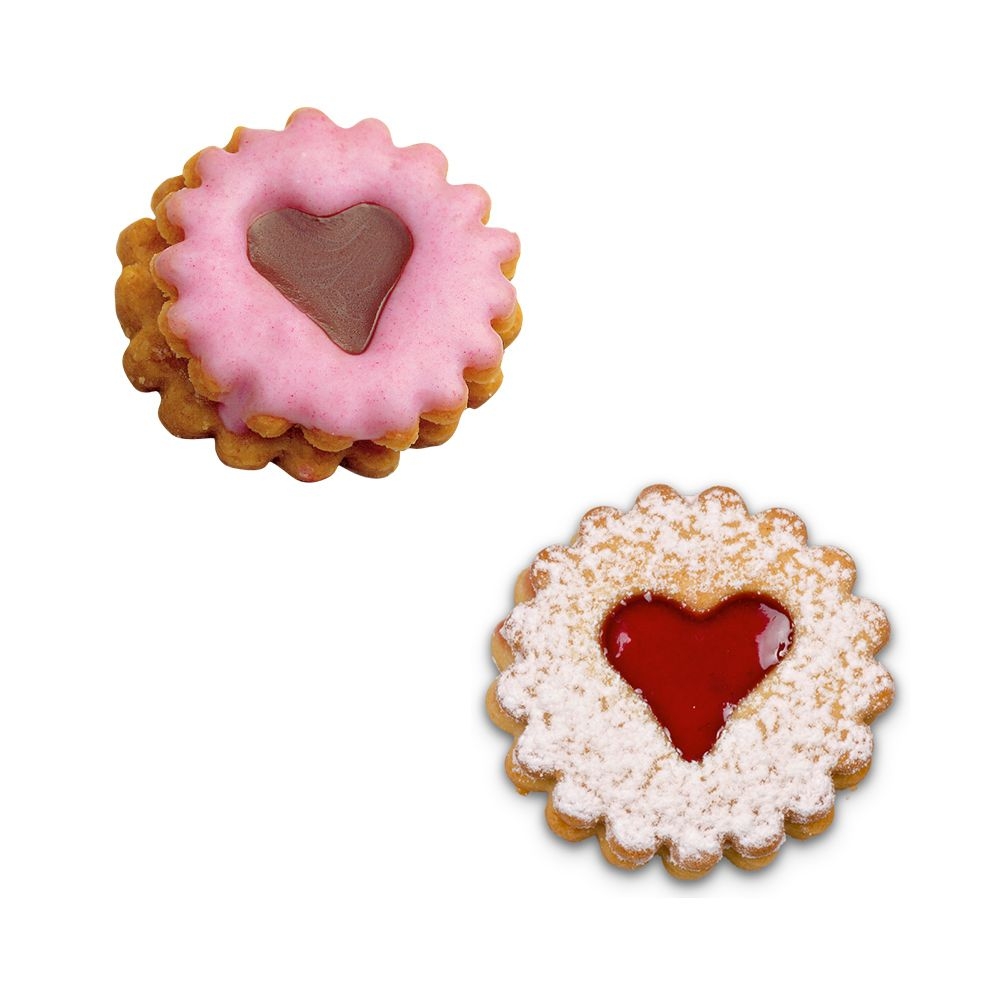 Städter - Ausstecher Linzer Herz - 4,8 cm - zerlegbar