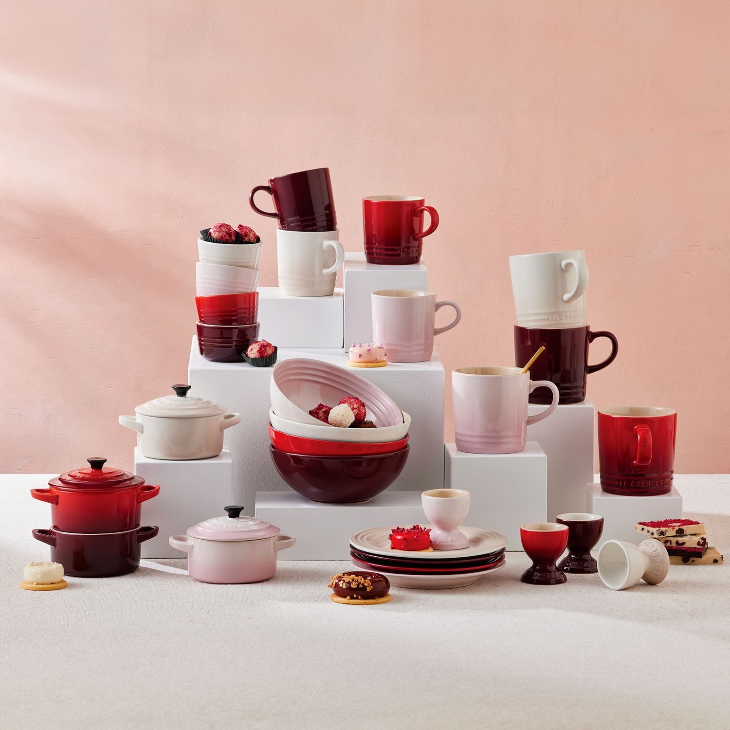 Le Creuset - 4-er Set Mini Förmchen - Petits Fours