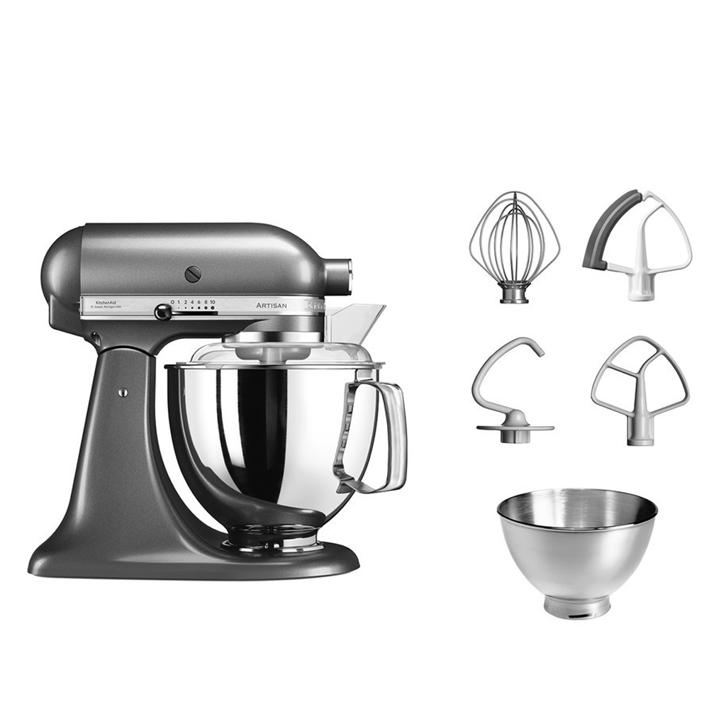 KitchenAid - Artisan Küchenmaschine 5KSM175PS - Medallion Silber