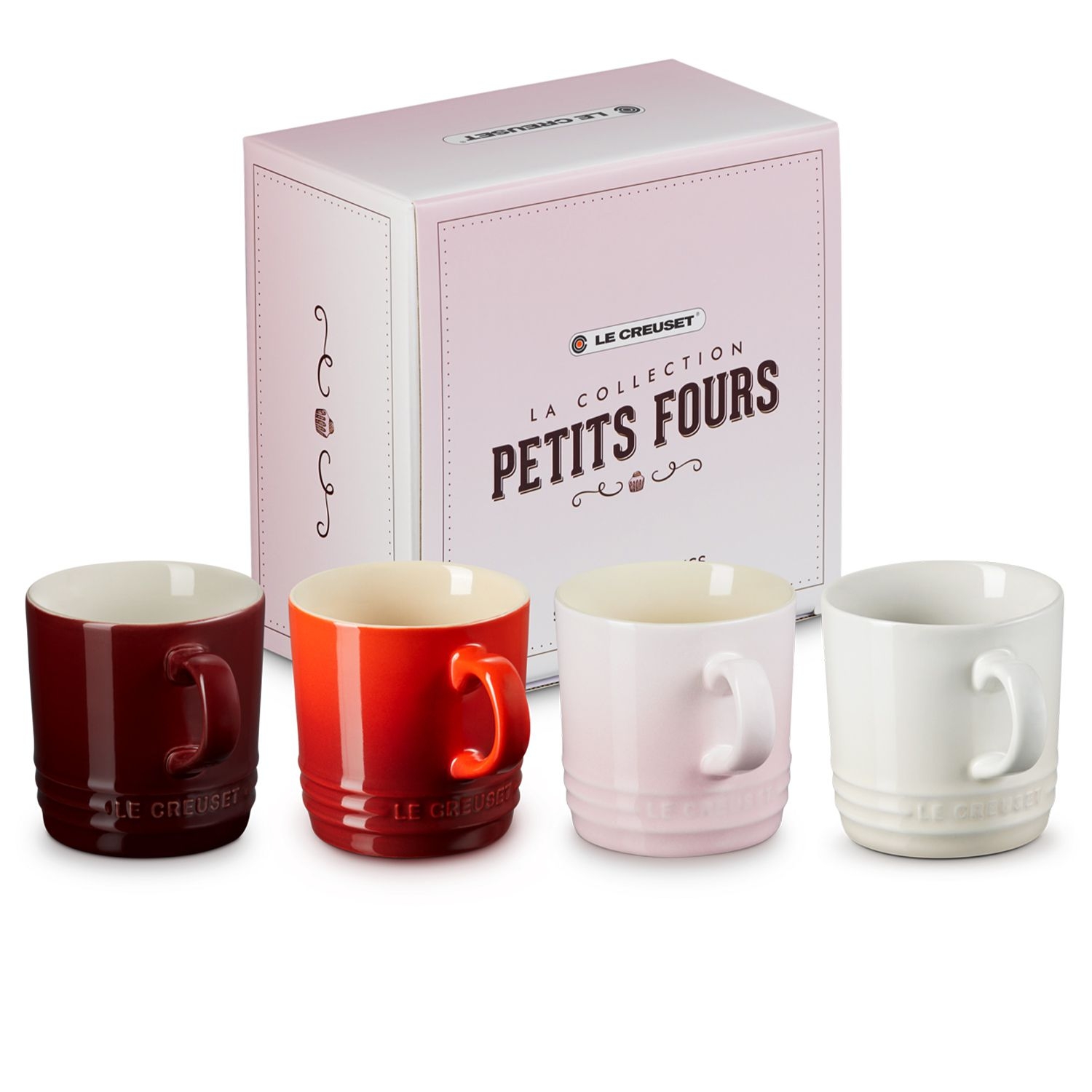 Le Creuset - 4er Set - Becher 350 ml - Petits Fours