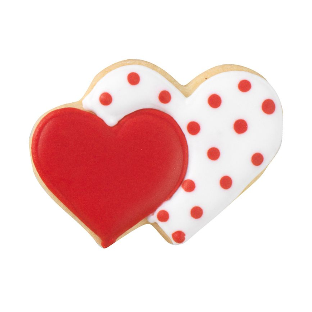 Birkmann - Cookie cutter Double Heart 6,5 cm