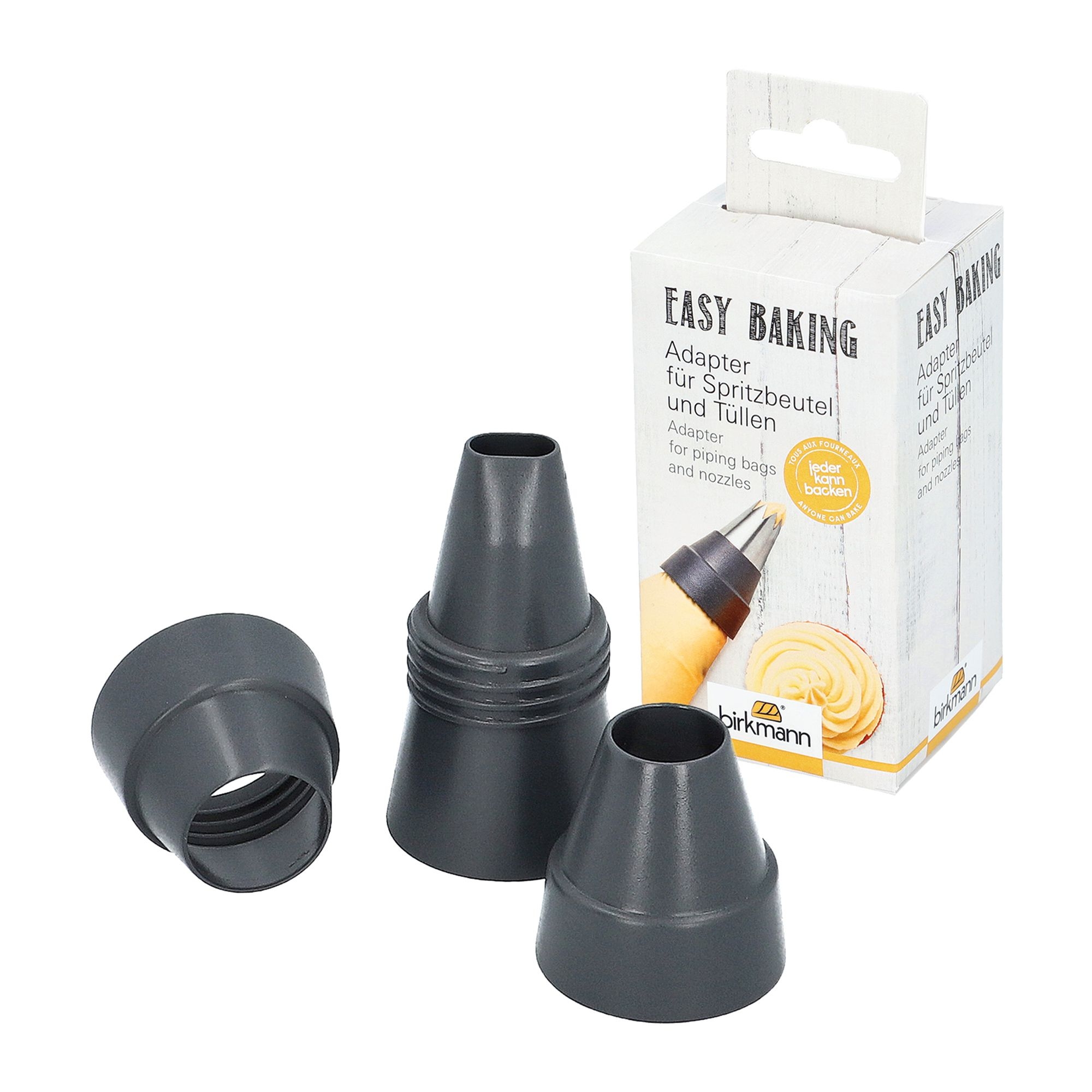 RBV Birkmann - Easy Baking - Adapter für Spritzbeutel und Tüllen