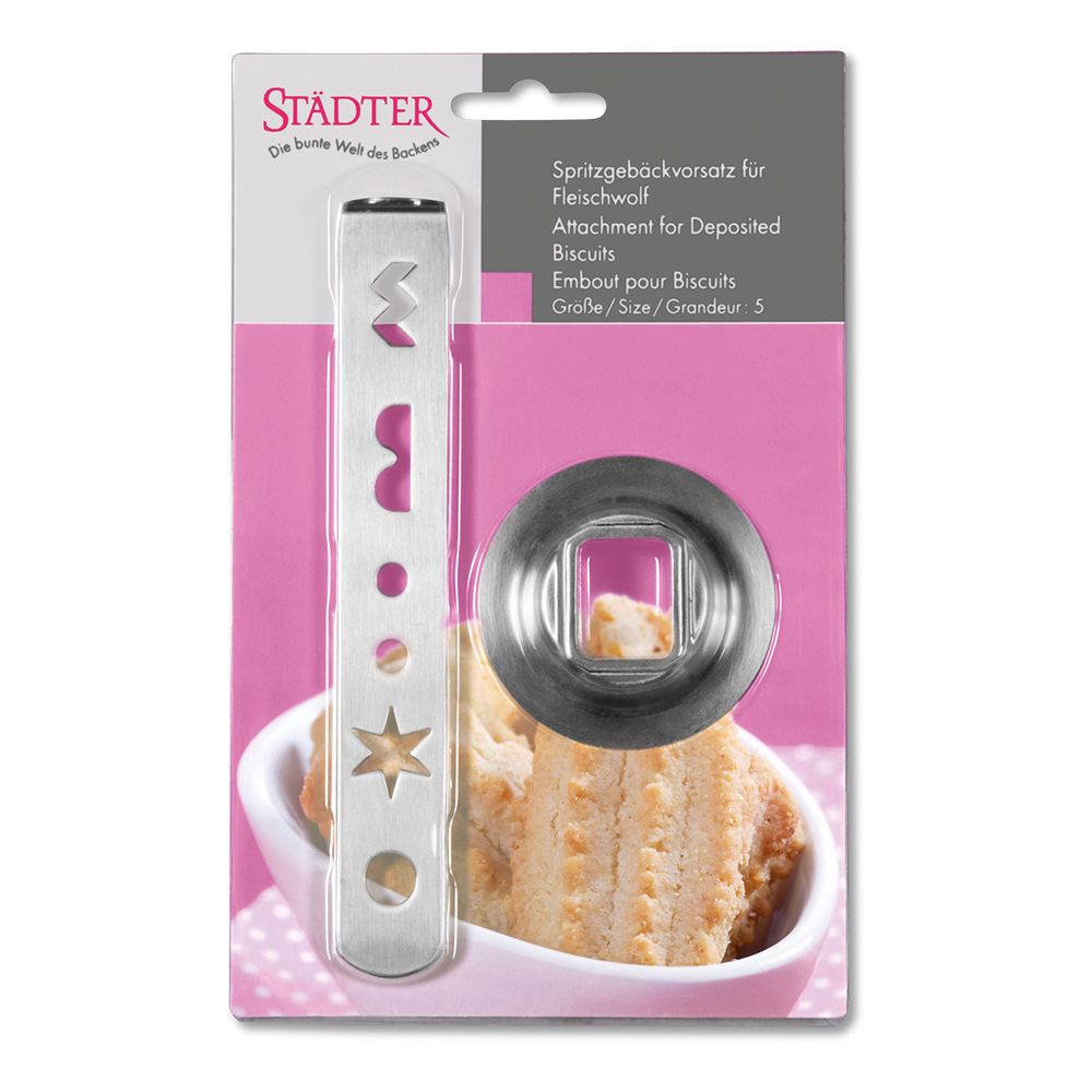 Städter - Adapter for spritz biscuits 5 for mincer