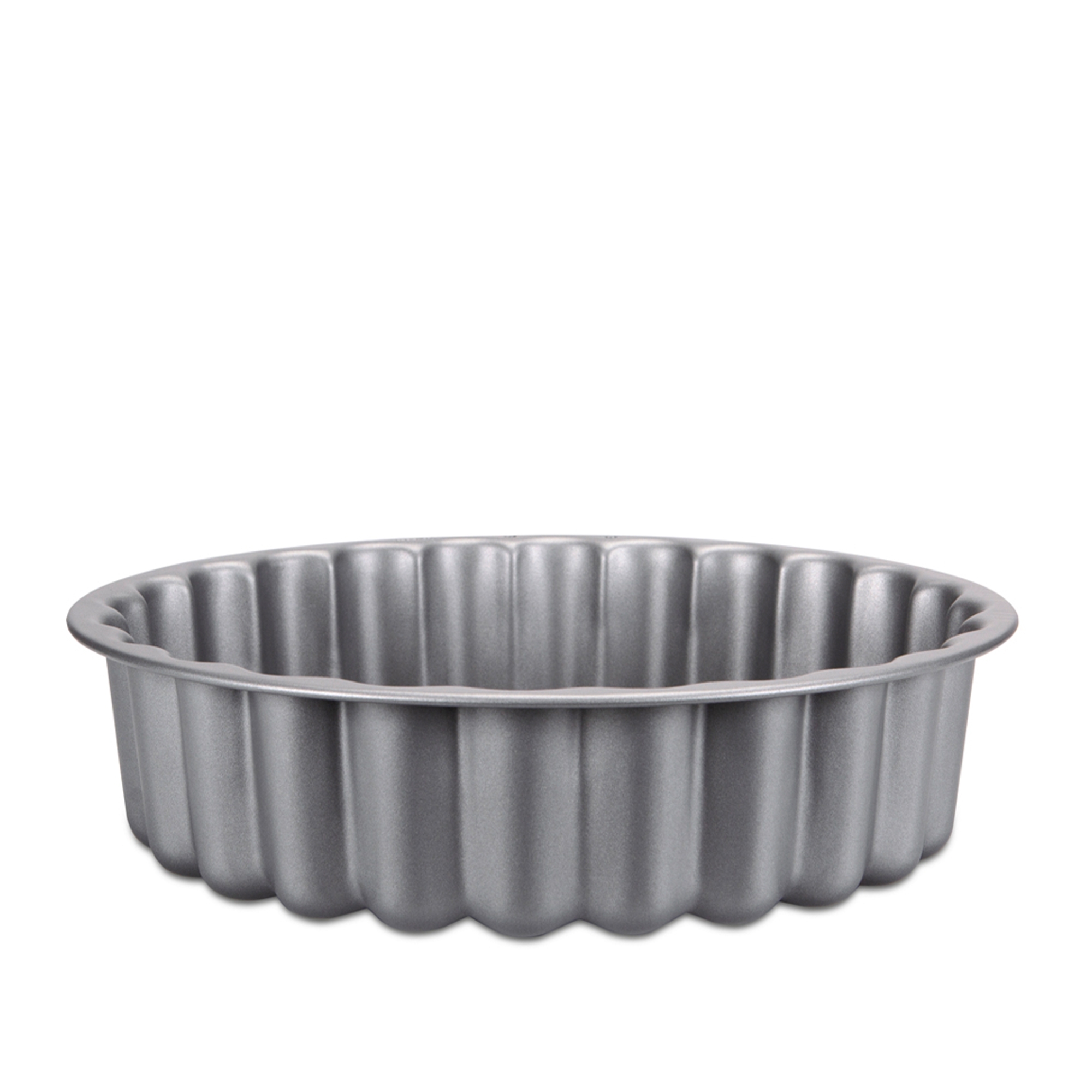 Städter - We love Baking Charlotte Metall Silber  - ø 26 cm / H 7 cm