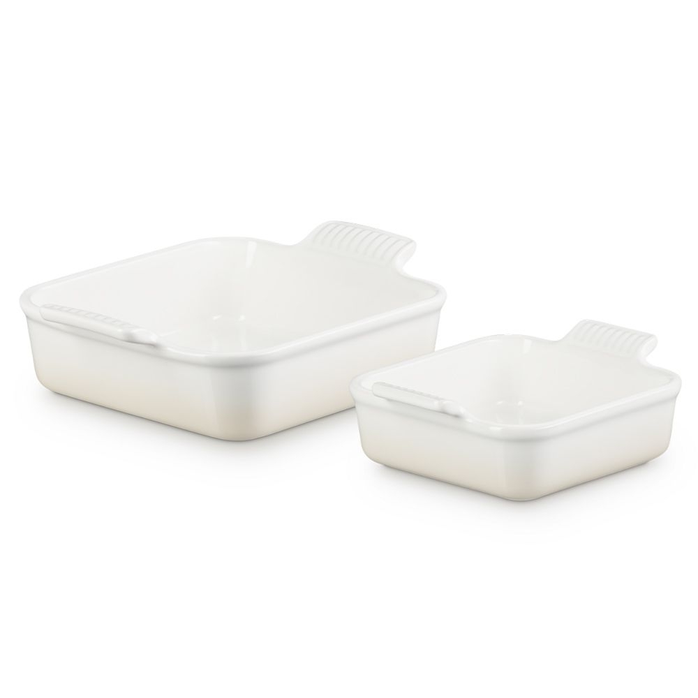 Le Creuset set of 2 square casserole dishes Tradition