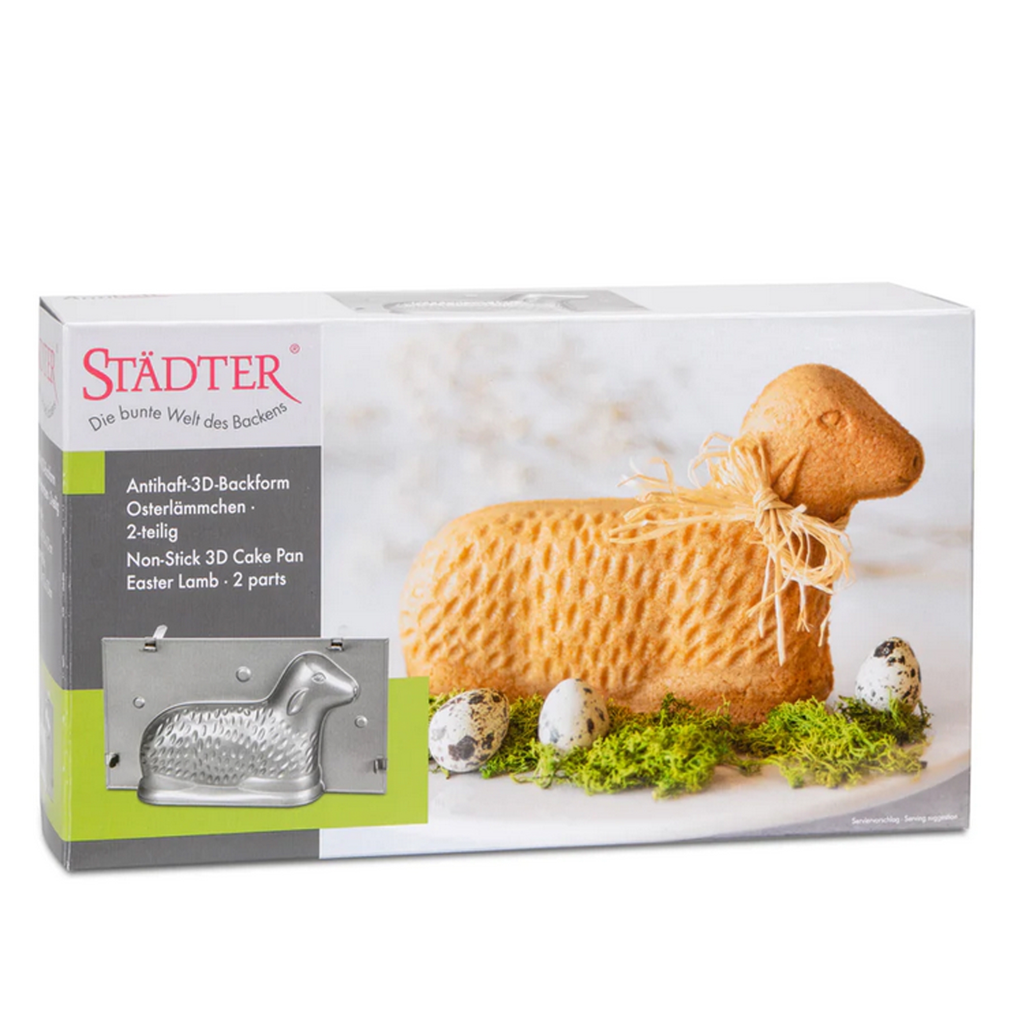 Städter - 3D Backform - Osterlämmchen