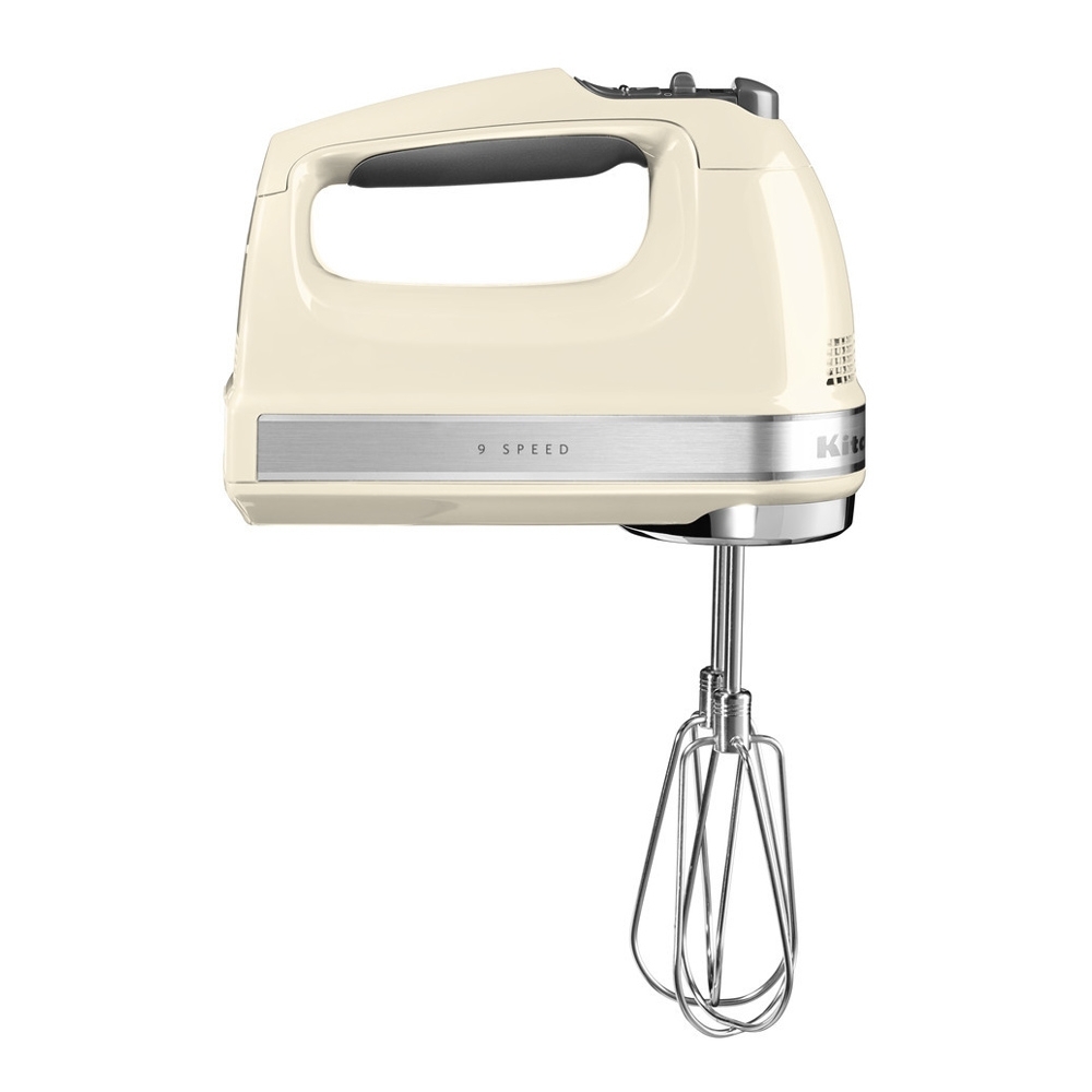 KitchenAid -  9-Speed Hand Mixer - Almond Cream