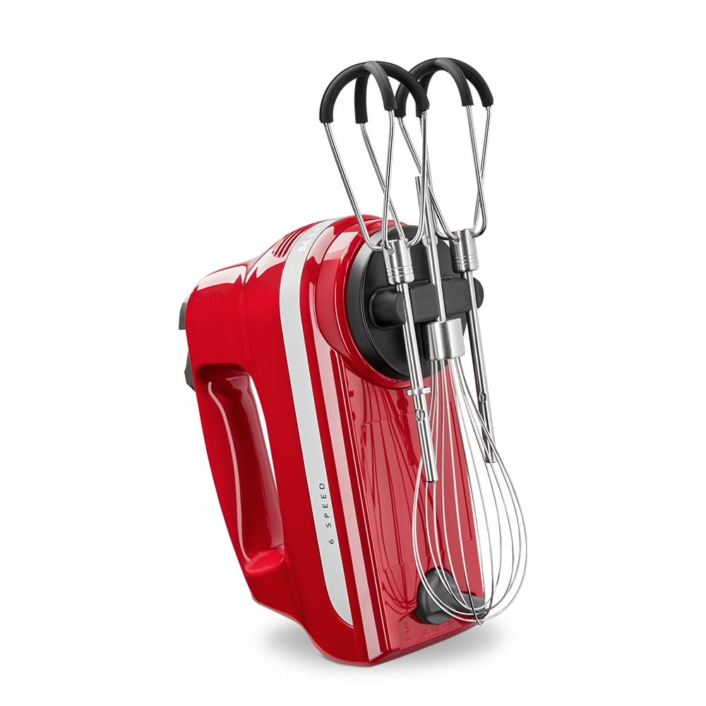 KitchenAid - Handmixer mit Flexi Rührer 5KHM6118 - Empire Red