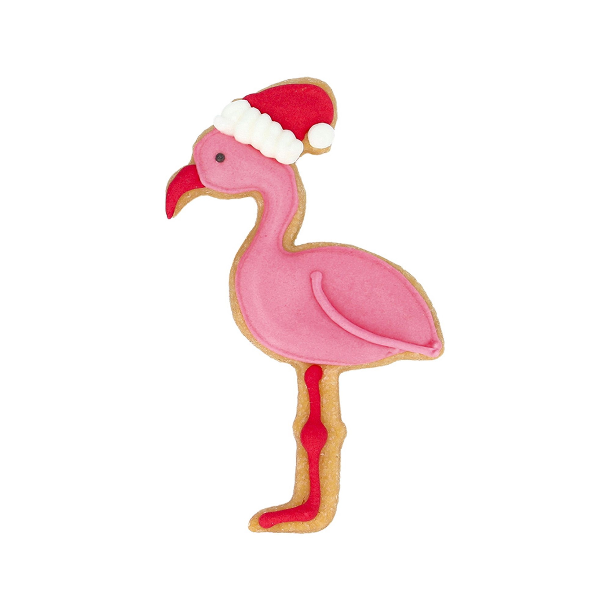 Birkmann - Ausstechform - Weihnachts-Flamingo - 10 cm