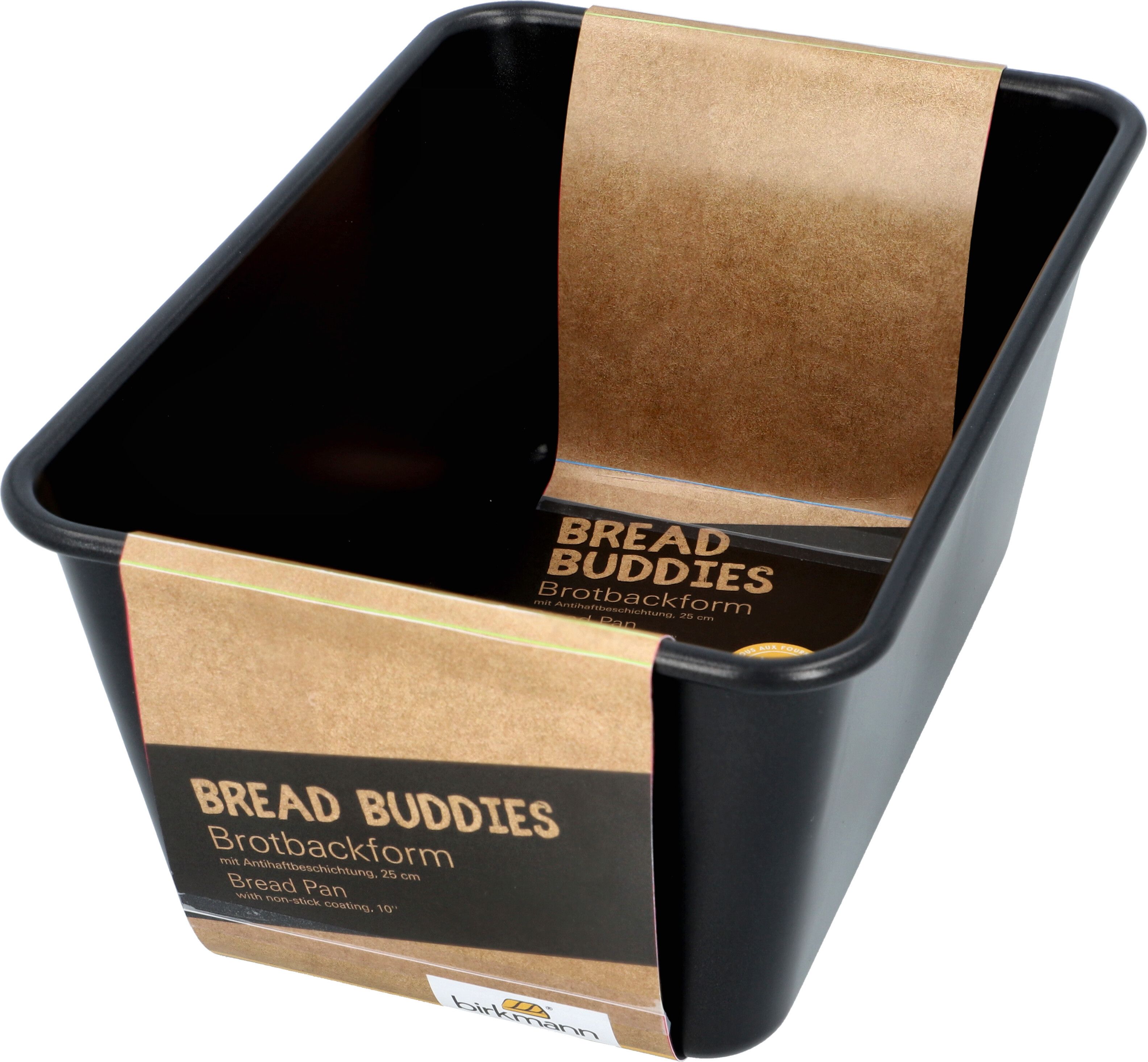 Birkmann - Bread baking tin XXL - 25 cm with non-stick coating - Bread Buddies